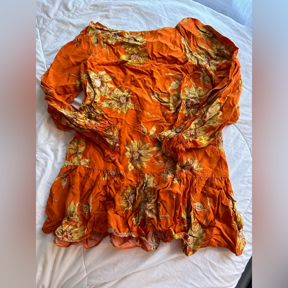 Floral Tunic mini dress